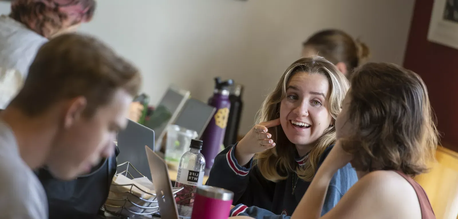 Students at a table in UnCommon